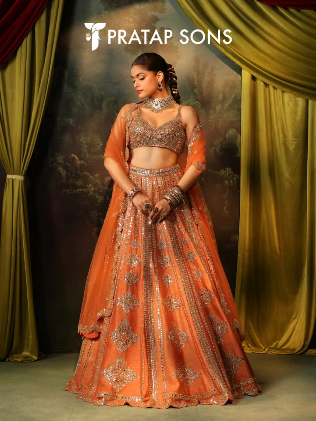 Bridal Lehenga Colours 2026-27: Rust, Sage, Champagne, Midnight Blue and the New Reds